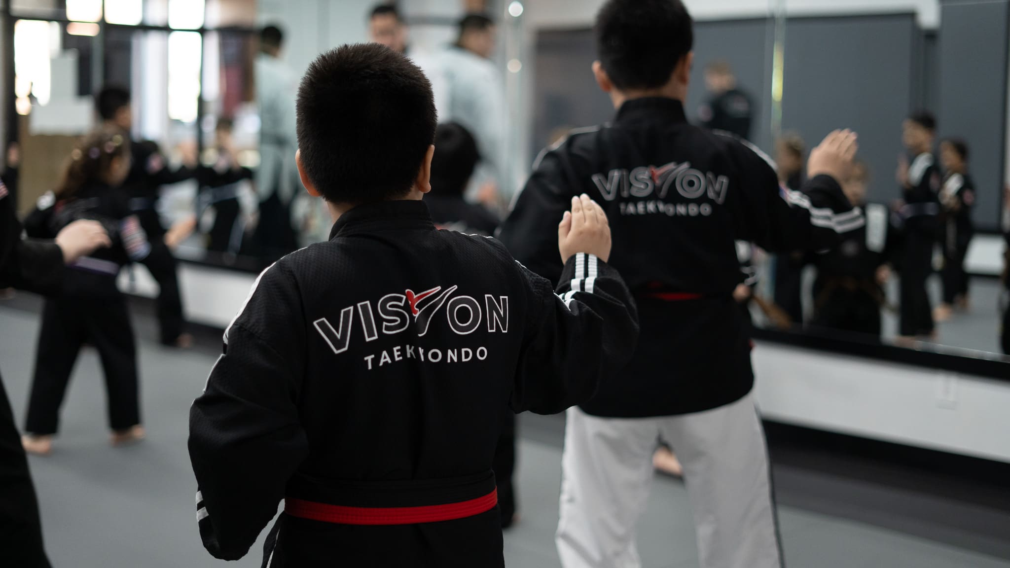 kids self defense training not only enhances physical skills, but all the kids increase mental well being and reduce aggressive behavior because they learn that it's wrong to misuse their self defense techniques to hurt other children